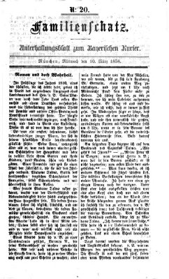 Bayerischer Kurier Mittwoch 10. März 1858