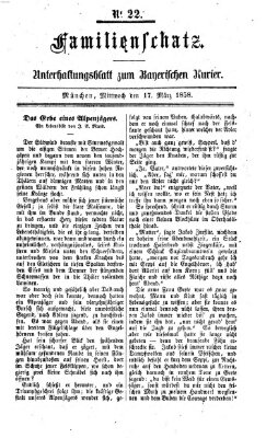 Bayerischer Kurier Mittwoch 17. März 1858