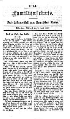 Bayerischer Kurier Mittwoch 2. Juni 1858