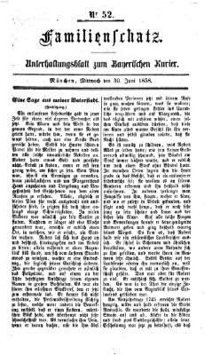 Bayerischer Kurier Mittwoch 30. Juni 1858