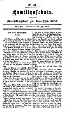 Bayerischer Kurier Mittwoch 14. Juli 1858