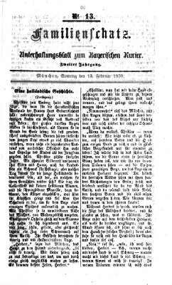 Bayerischer Kurier Sonntag 13. Februar 1859