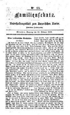 Bayerischer Kurier Sonntag 20. Februar 1859