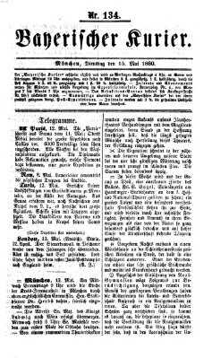 Bayerischer Kurier Dienstag 15. Mai 1860