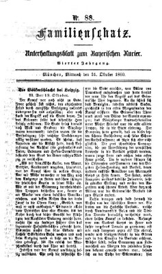 Bayerischer Kurier Mittwoch 31. Oktober 1860