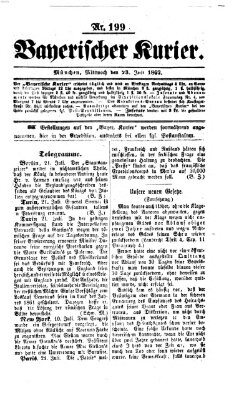 Bayerischer Kurier Mittwoch 23. Juli 1862