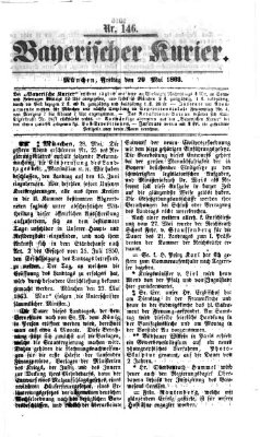 Bayerischer Kurier Freitag 29. Mai 1863
