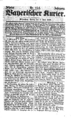 Bayerischer Kurier Freitag 8. Juni 1866