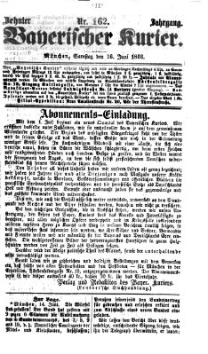Bayerischer Kurier Samstag 16. Juni 1866
