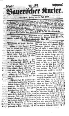 Bayerischer Kurier Freitag 6. Juli 1866