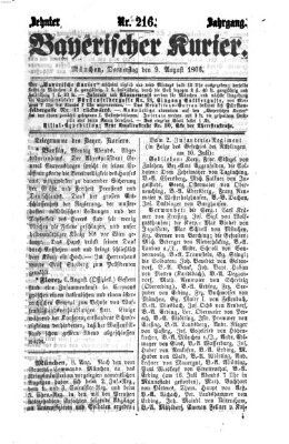 Bayerischer Kurier Donnerstag 9. August 1866