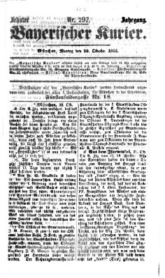 Bayerischer Kurier Montag 29. Oktober 1866