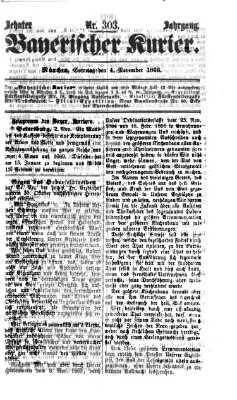 Bayerischer Kurier Sonntag 4. November 1866