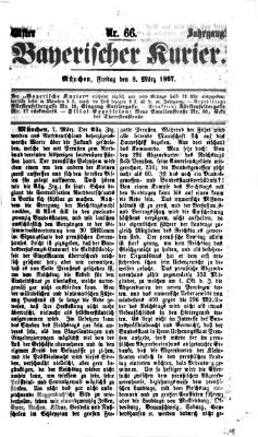 Bayerischer Kurier Freitag 8. März 1867