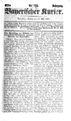 Bayerischer Kurier Freitag 17. Mai 1867