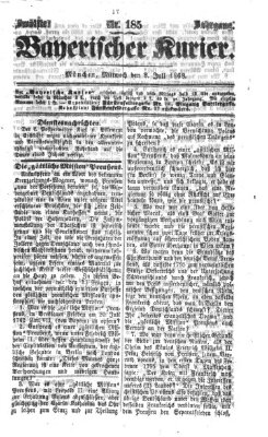 Bayerischer Kurier Mittwoch 8. Juli 1868