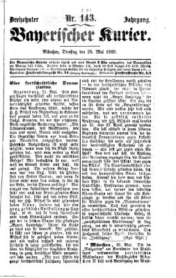Bayerischer Kurier Dienstag 25. Mai 1869