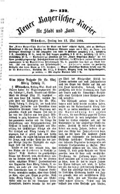 Neuer bayerischer Kurier für Stadt und Land Freitag 13. Mai 1864