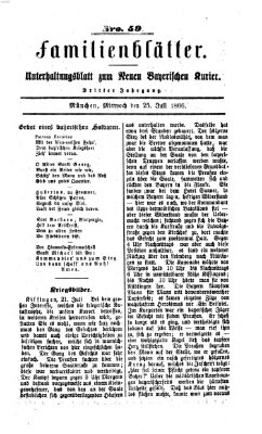 Neuer bayerischer Kurier für Stadt und Land Mittwoch 25. Juli 1866