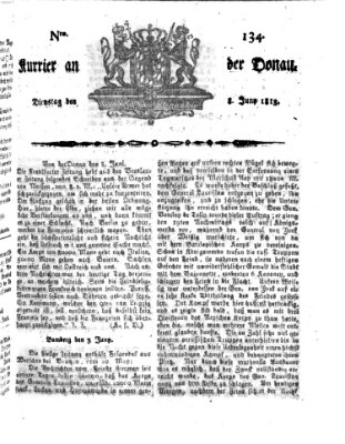 Kourier an der Donau (Donau-Zeitung) Dienstag 8. Juni 1813