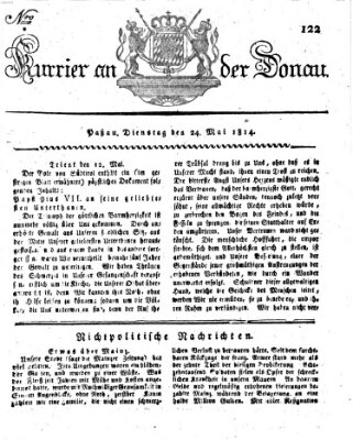 Kourier an der Donau (Donau-Zeitung) Dienstag 24. Mai 1814