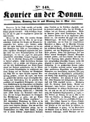 Kourier an der Donau (Donau-Zeitung) Sonntag 30. Mai 1841
