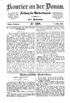Kourier an der Donau (Donau-Zeitung) Sonntag 9. Mai 1847