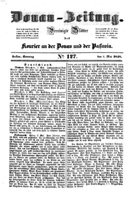 Donau-Zeitung Sonntag 7. Mai 1848