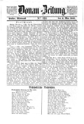 Donau-Zeitung Mittwoch 6. Mai 1857