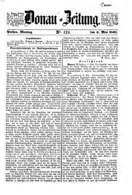Donau-Zeitung Montag 6. Mai 1861