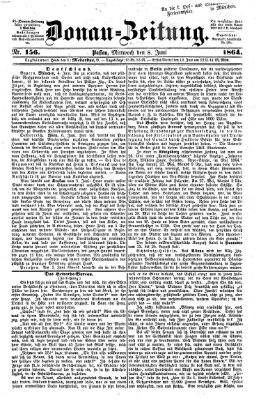Donau-Zeitung Mittwoch 8. Juni 1864