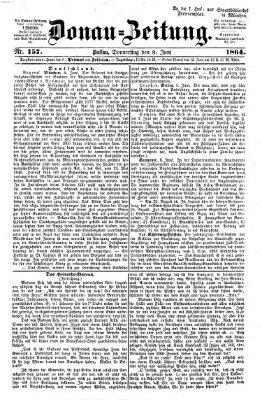 Donau-Zeitung Donnerstag 9. Juni 1864