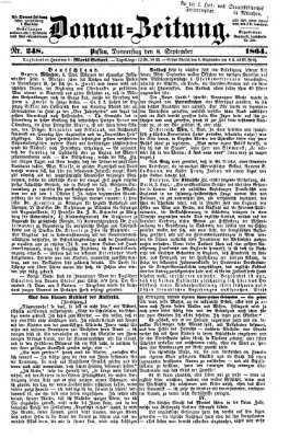 Donau-Zeitung Donnerstag 8. September 1864