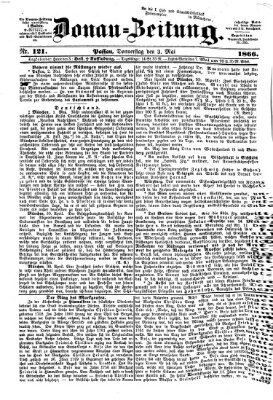 Donau-Zeitung Donnerstag 3. Mai 1866