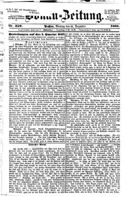 Donau-Zeitung Montag 31. Dezember 1866