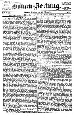 Donau-Zeitung Dienstag 19. November 1867