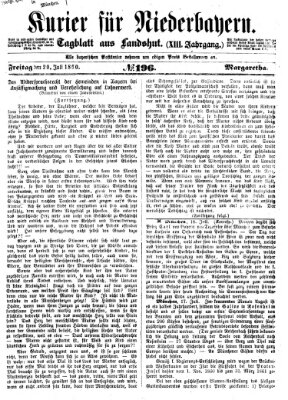 Kurier für Niederbayern Freitag 20. Juli 1860