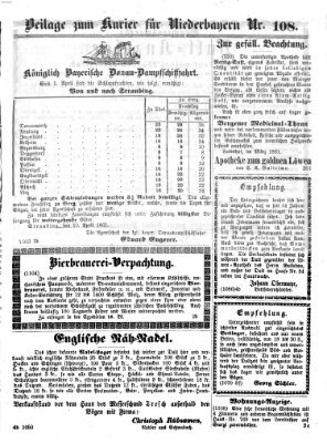 Kurier für Niederbayern Freitag 19. April 1861
