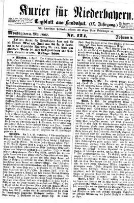 Kurier für Niederbayern Montag 6. Mai 1867