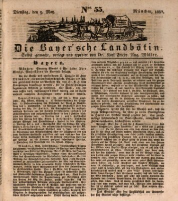 Bayerische Landbötin Dienstag 9. Mai 1837