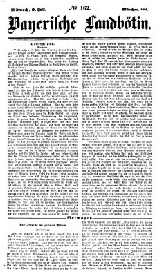 Bayerische Landbötin Mittwoch 9. Juli 1856