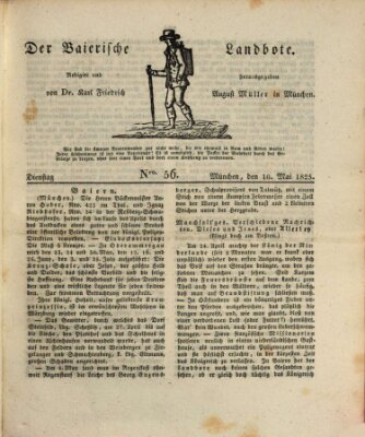 Der Bayerische Landbote Dienstag 10. Mai 1825