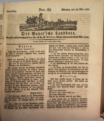 Der Bayerische Landbote Donnerstag 22. Mai 1828
