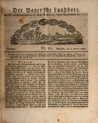 Der Bayerische Landbote Dienstag 3. Februar 1829