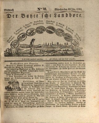 Der Bayerische Landbote Mittwoch 19. Januar 1831