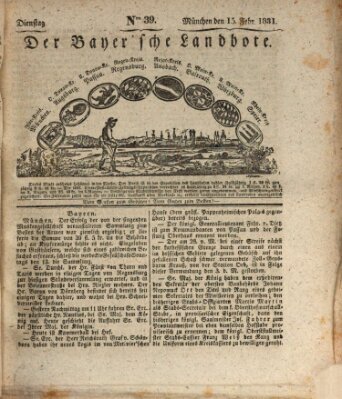 Der Bayerische Landbote Dienstag 15. Februar 1831