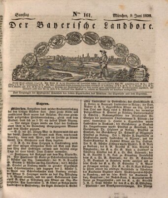 Der Bayerische Landbote Samstag 9. Juni 1832