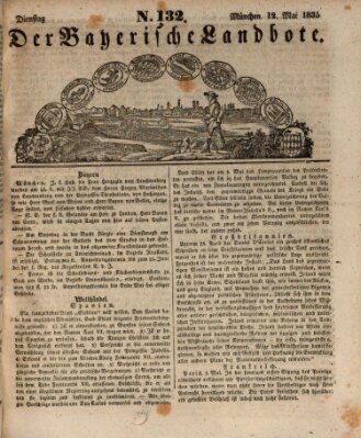 Der Bayerische Landbote Dienstag 12. Mai 1835