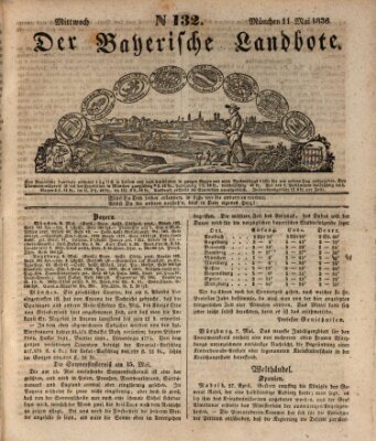 Der Bayerische Landbote Mittwoch 11. Mai 1836