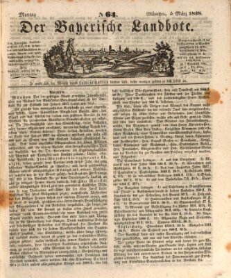 Der Bayerische Landbote Montag 5. März 1838